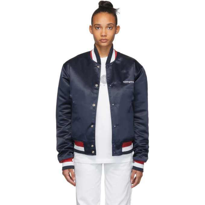 Noon Goons Navy Dugout Bomber Jacket Noon Goons