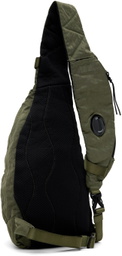 C.P. Company Khaki Nylon B Crossbody Backpack
