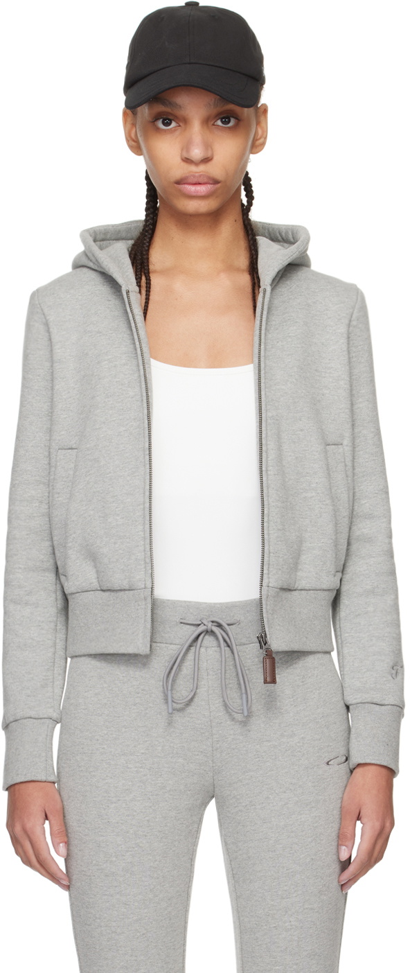 Fax Copy Express SSENSE Exclusive Gray Hoodie