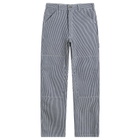 Stan Ray Men's Double Knee Painter Pants in Hickory Stripe