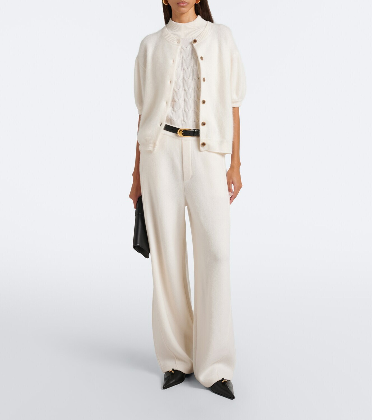 Lisa Yang Lucianne brushed cashmere cardigan