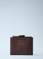 Miu Miu Small Nappa Leather Wallet