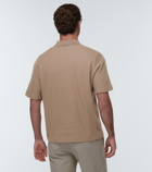 Loro Piana Cotton and linen polo shirt