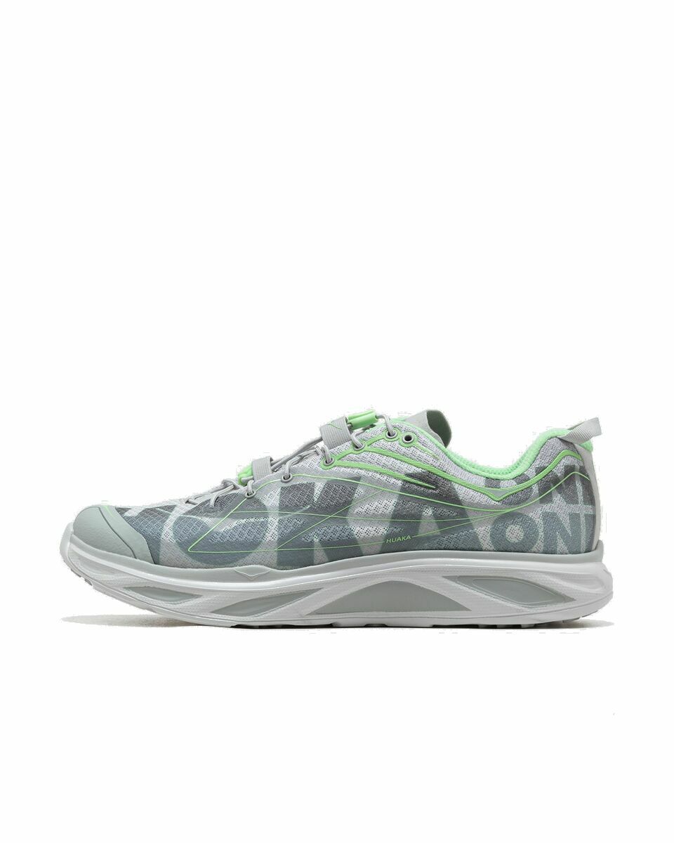 Photo: Hoka Huaka Origins Grey - Mens - Lowtop/Performance & Sports