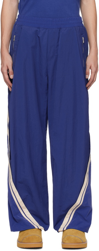 Photo: ADER error Blue Striped Trousers