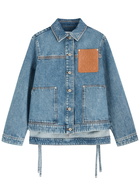 Loewe Anagram-debossed Denim Jacket