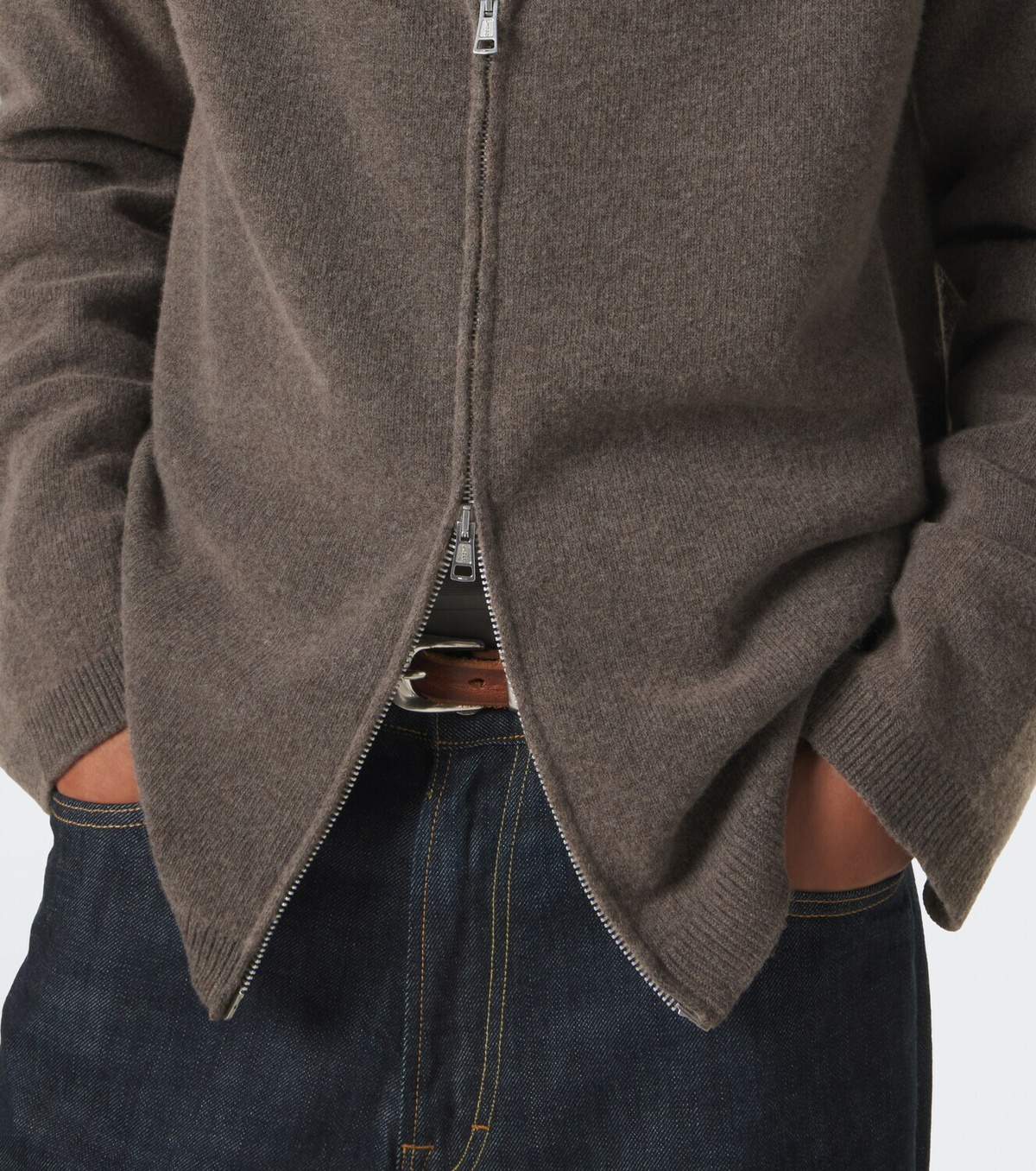 Our Legacy Line wool zip-up cardigan