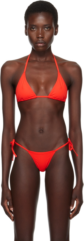 Photo: ÉTERNE Red Isla Bikini Top