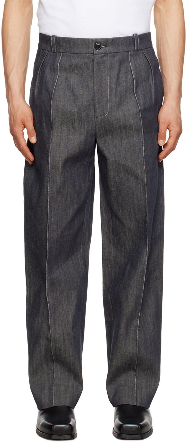 Steven Passaro Grey Tailored Jeans