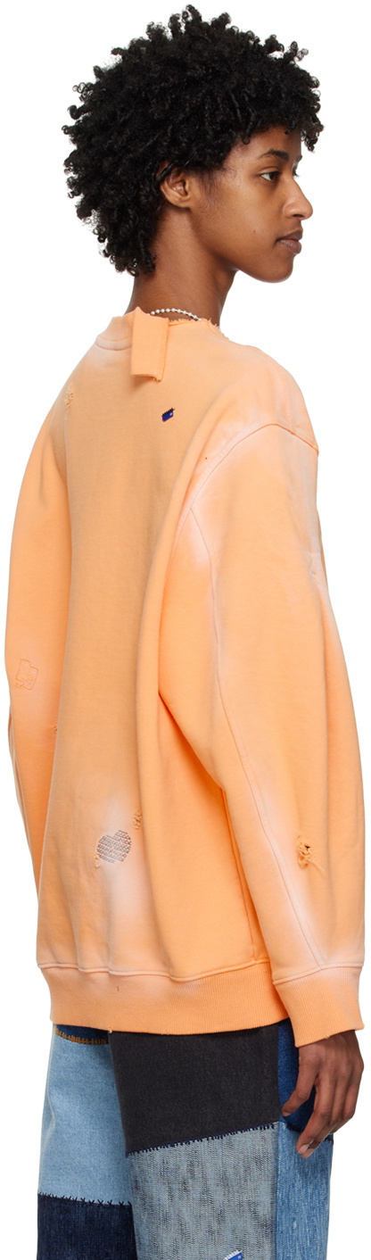 ADER error Orange Sollec Sweatshirt ADER error