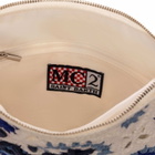 MC2 Saint Barth Parisienne White Crochet Pouch Bag With Saint Barth Embroidery