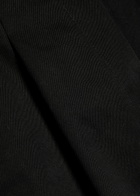 Studio Nicholson Peached Wide-leg Cotton-twill Trousers Black