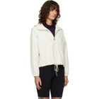 The North Face White Antora Hoodie Rain Jacket