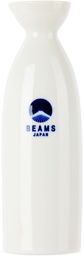 BEAMS JAPAN White Sake Bottle, 360 mL