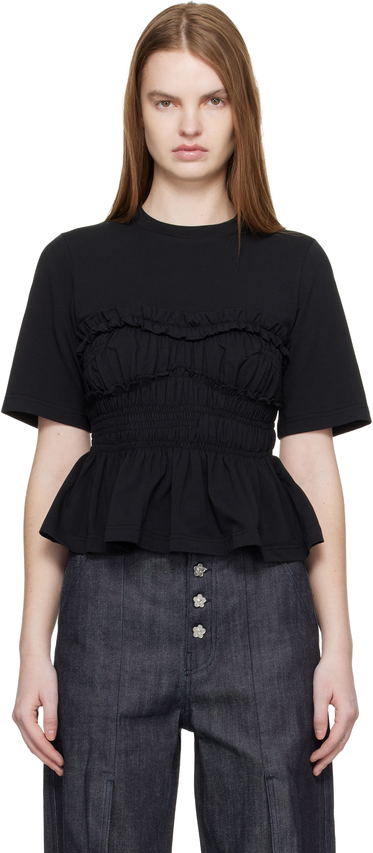 Cecilie Bahnsen Black CBvilde T-shirt