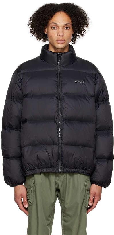 Photo: Gramicci Black Quilted Down Puffer Jacket