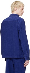 Adsum Blue Zip Pocket Shirt