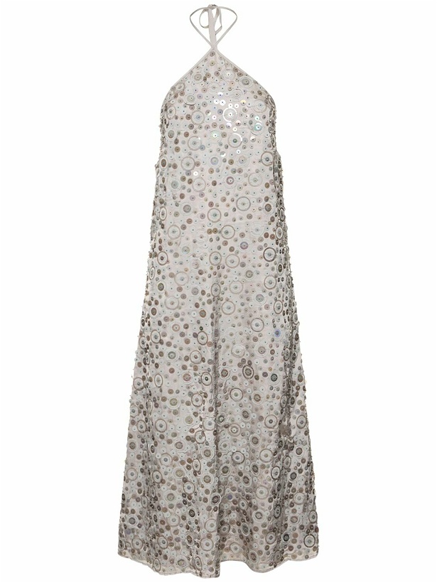 Photo: SAKS POTTS - Dax Embellished Jersey Midi Dress