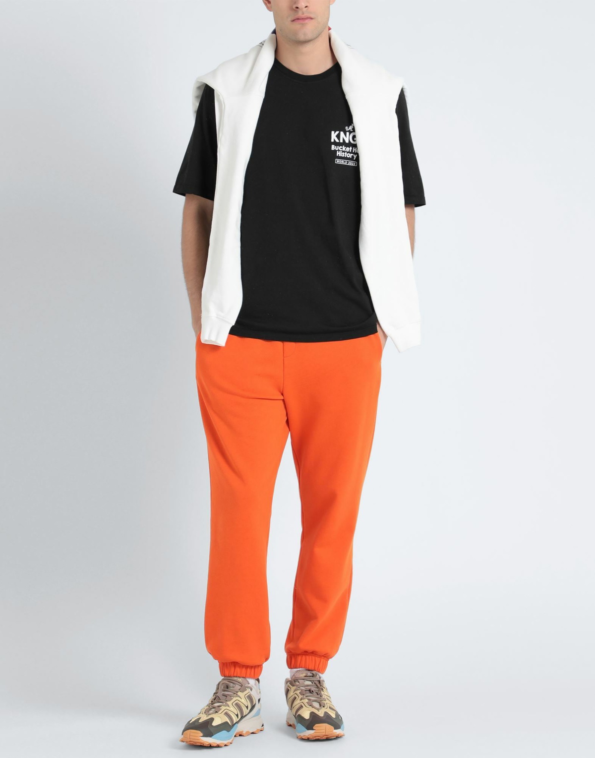Kangol Mens T-shirt in Black