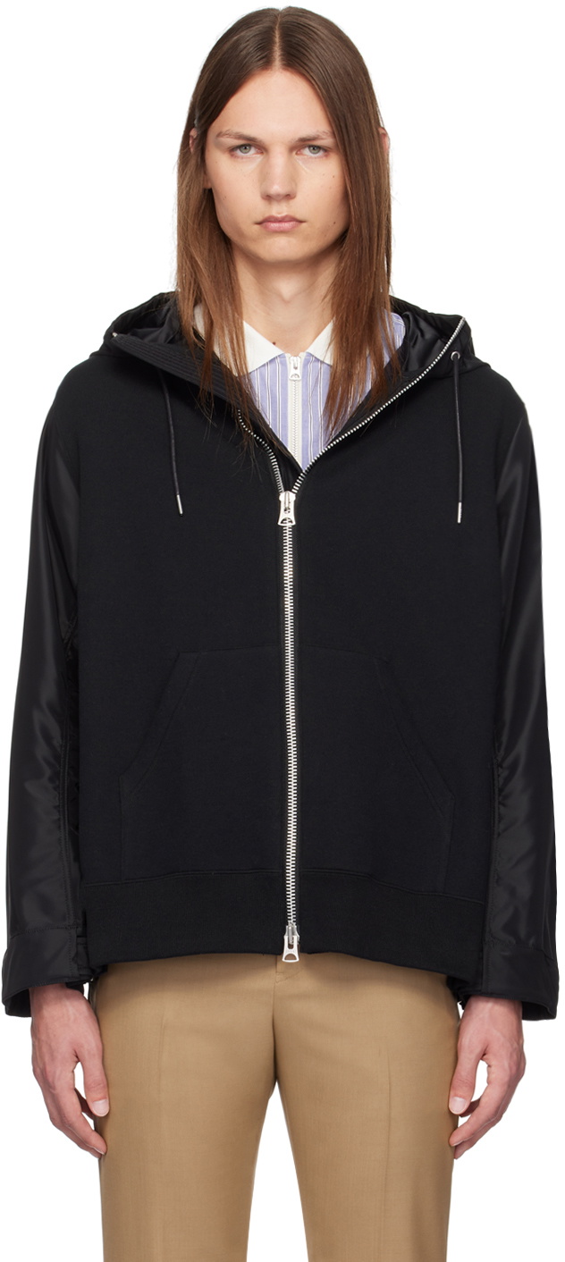 【送料&関税込】Sacai Zip Hoodie black-paneled-hoodie.jpg