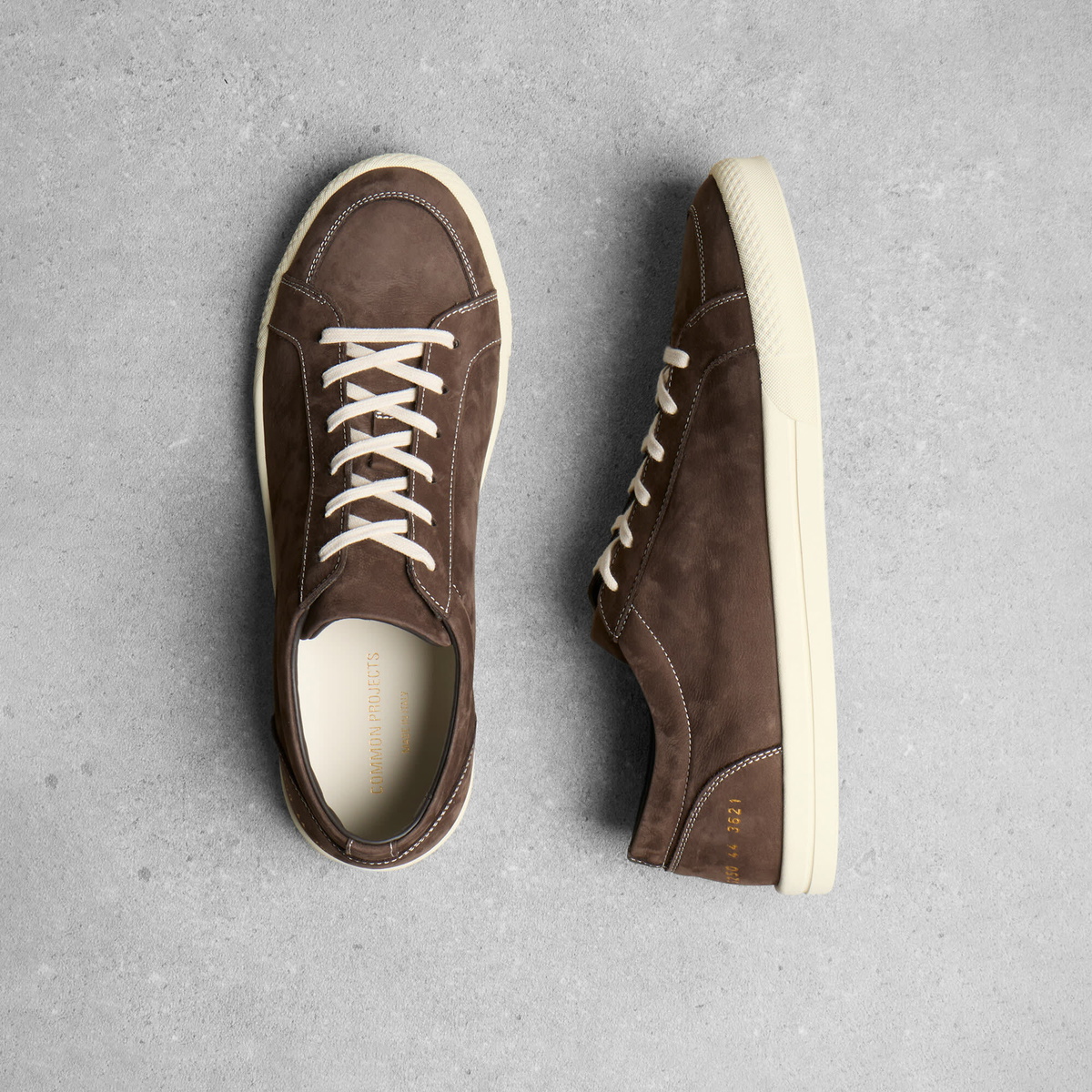 Common Projects Men's Skate Nubuck Sneaker in Brown