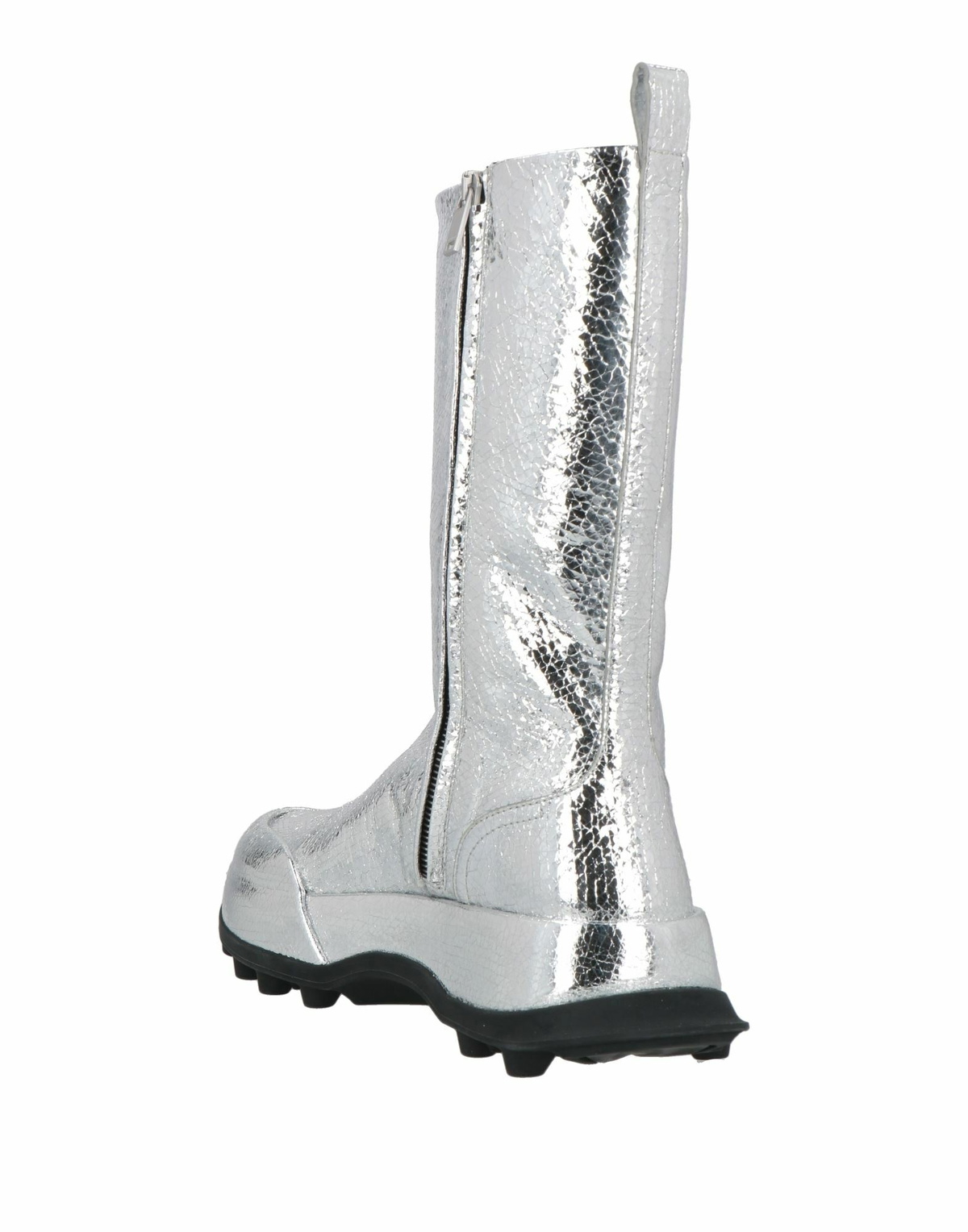 Jil Sander Womens Boot in Silver