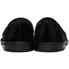 Marsèll Black Mocasso Short Hair Leather Loafers