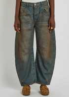 Free People Good Luck Barrel-leg Jeans Denim