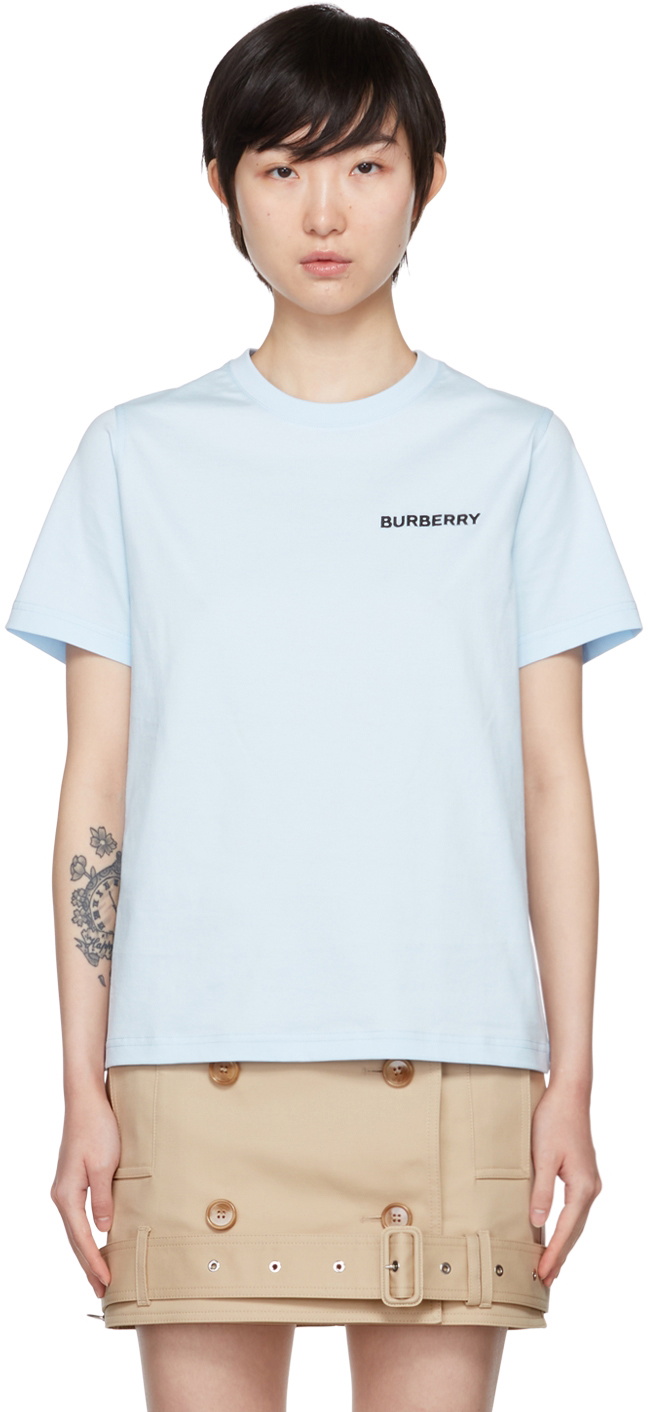 Burberry t sales shirt womens blue