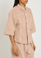 Haikure Lilas Twill 45 Denim Jacket Nude