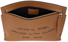 Loewe Tan Words T Pouch