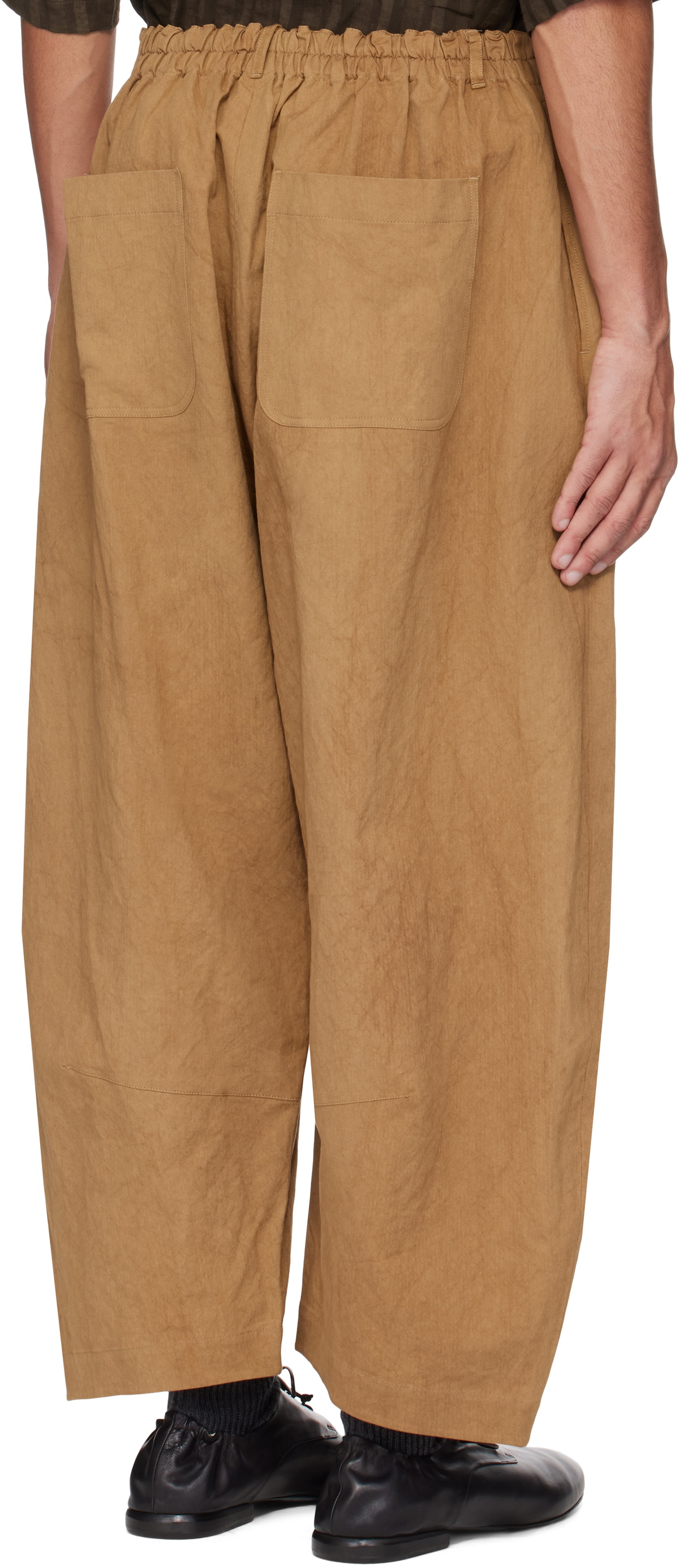 Aviva Jifei Xue Tan Cocoon Trousers