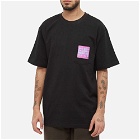MARKET Men's World Famous Bootleg Club Pocket T-Shirt in Black
