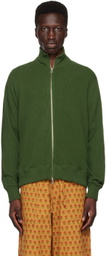 Gentle Fullness Khaki Softy Zip Thru Sweater