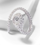 Yeprem Y-Momento 18kt white gold watches with diamonds