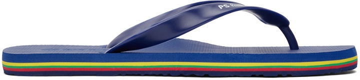 Photo: PS by Paul Smith Navy Dale Flip Flops