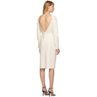 Situationist SSENSE Exclusive Off-White Open Back Dress