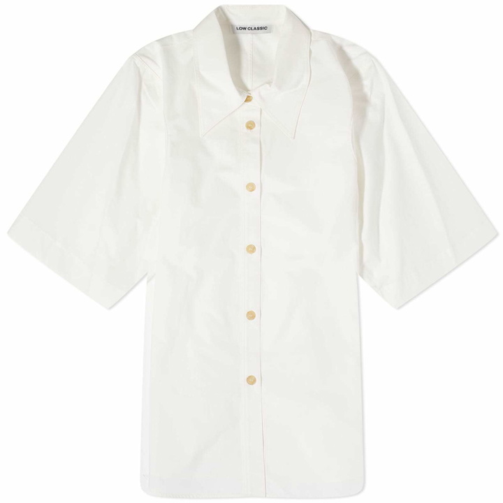 Photo: Low Classic Women's Armhole Stitch Shirt in White