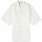 Low Classic Women's Armhole Stitch Shirt in White