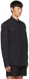 Ann Demeulemeester Black Cotton Shirt