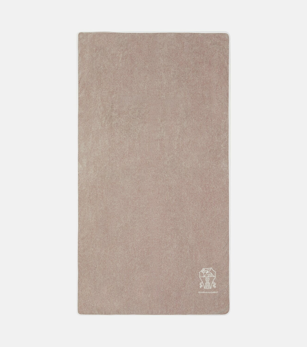 Brunello Cucinelli Logo cotton terry towel