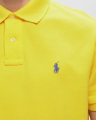 Polo Ralph Lauren Sskccmslm1 S/S Knit Yellow - Mens - Polos
