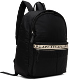 A.P.C. Black Marc Backpack