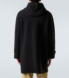Burberry Hooded wool twill coat