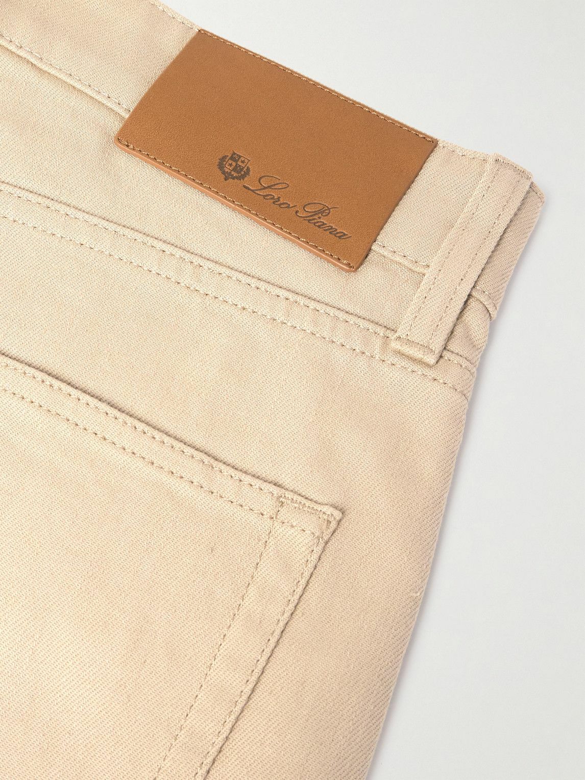 Loro Piana - Quarona Slim-Fit Straight-Leg Jeans - Neutrals