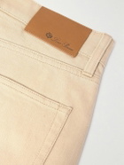 Loro Piana - Quarona Slim-Fit Straight-Leg Jeans - Neutrals
