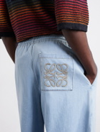 LOEWE - Paula's Ibiza Wide-Leg Drawstring Jeans - Blue