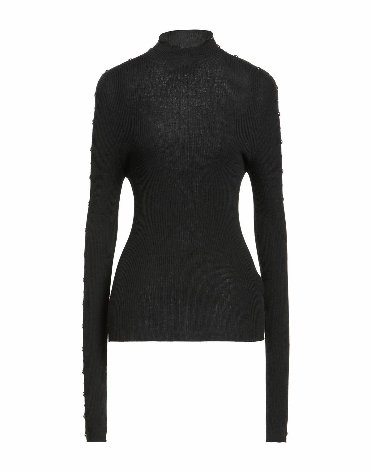 Laneus Womens Turtleneck in Black