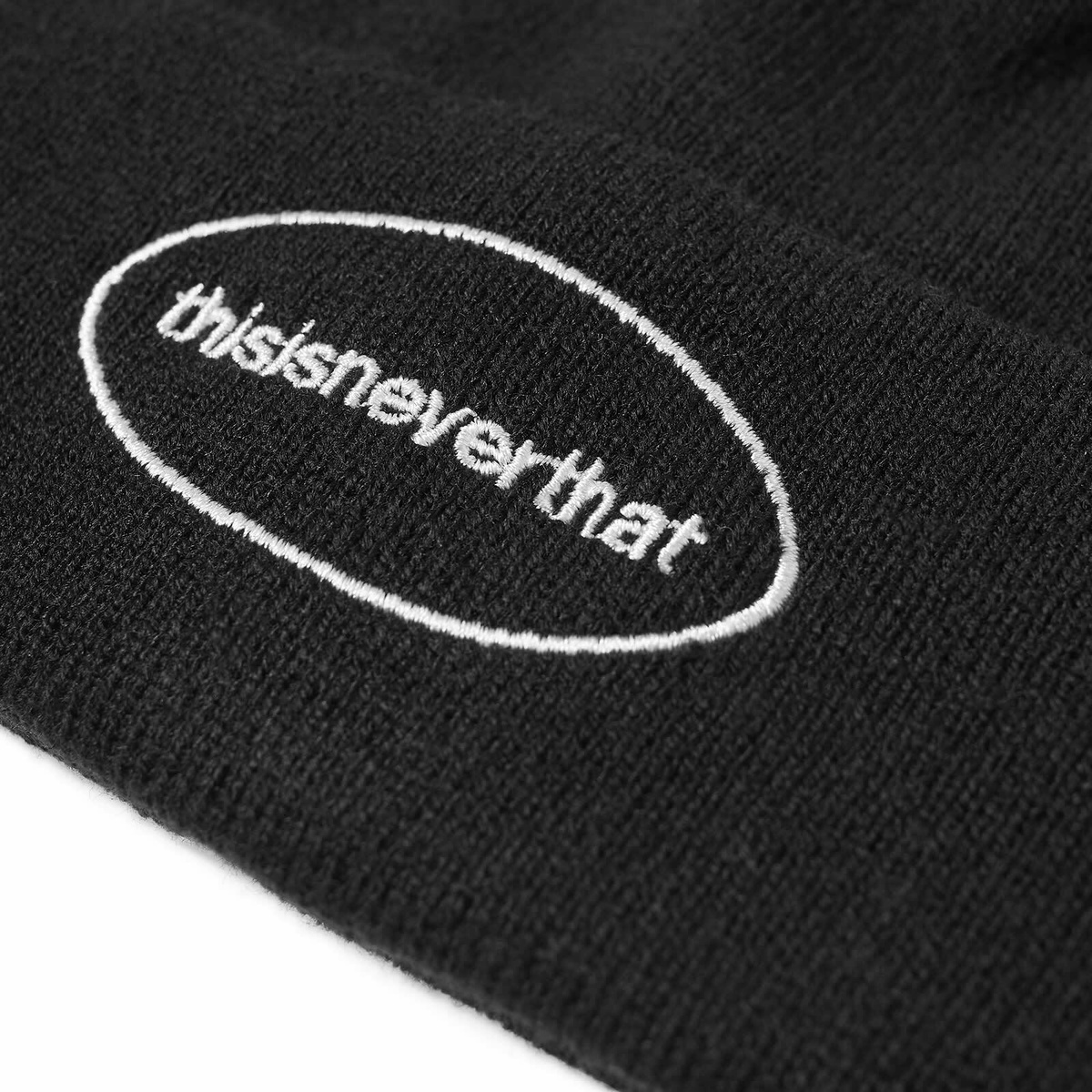 thisisneverthat Men's Logo Beanie in Black
