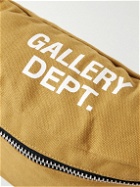 Gallery Dept. - Logo-Print Appliquéd Cotton-Canvas Belt Bag